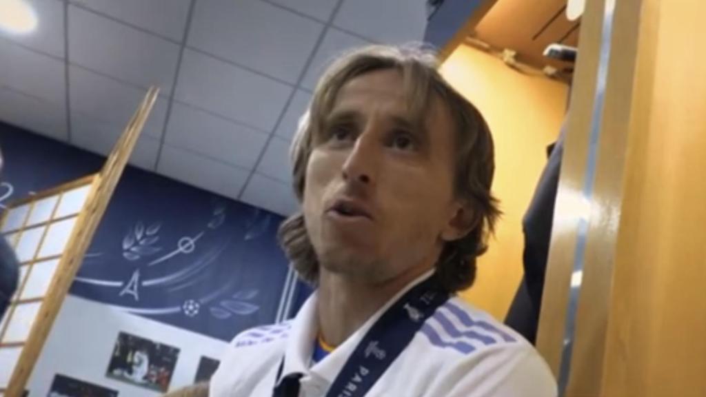 Modric, en el documental 'En el corazón de la Decimocuarta'