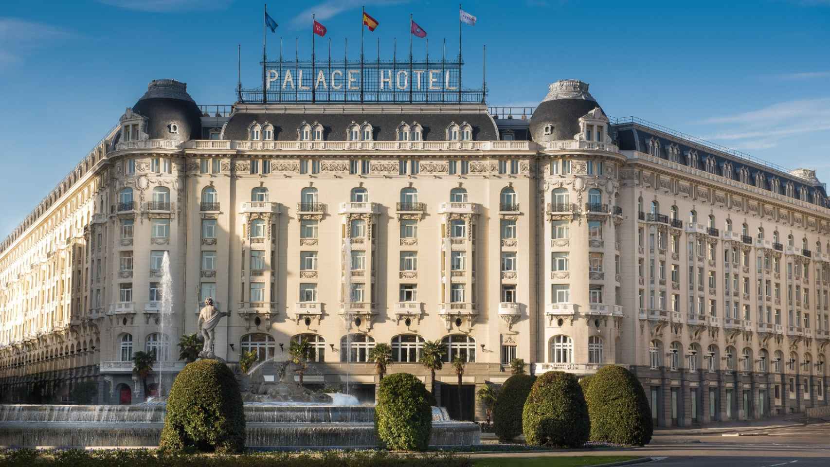Fachada del hotel Westin Palace de Madrid.