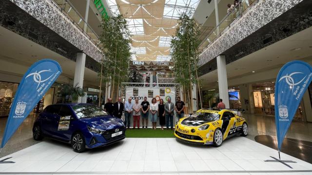 Presentación del cartel esta mañana en Odeón