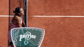 Aryna Sabalenka, tras el partido en Roland Garros contra Elina Svitolina