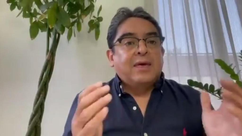 Jordán Rodas, excandidato a vicepresidente por el Movimiento para la Liberación de los Pueblos (MLP).