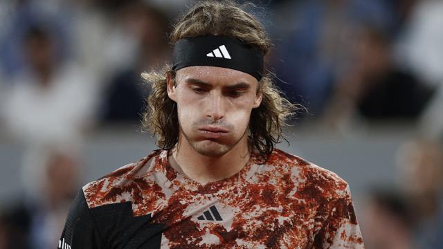 Stefanos Tsitsipas, en Roland Garros