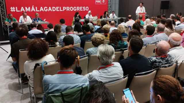 El comité del PSOE celebrado esta tarde.