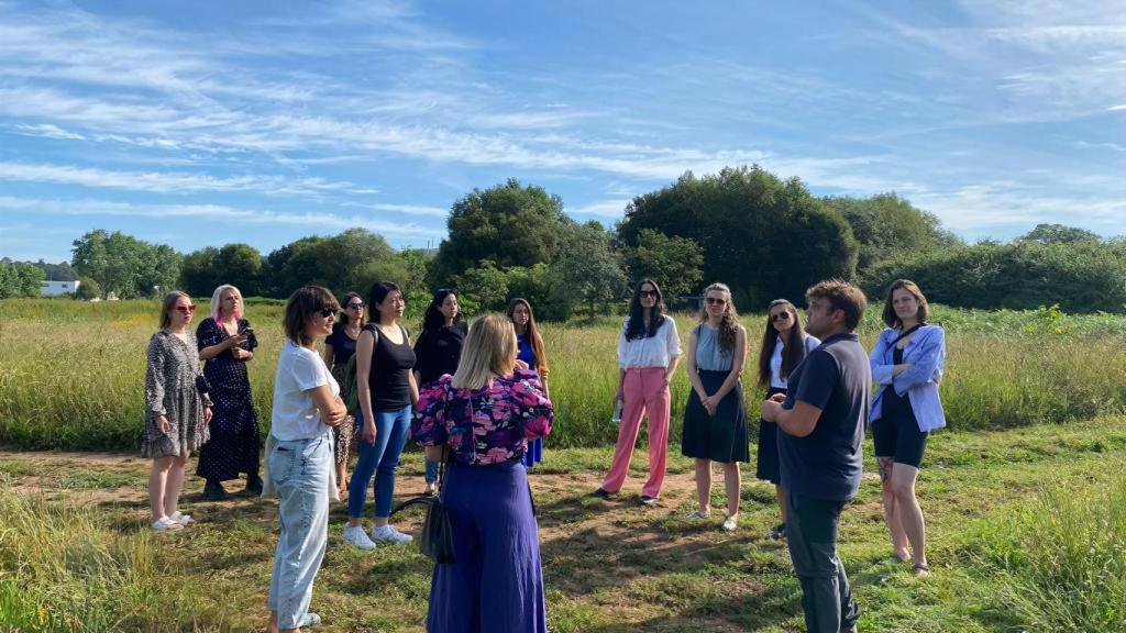 Emprendedoras, ayer durante una de las actividades