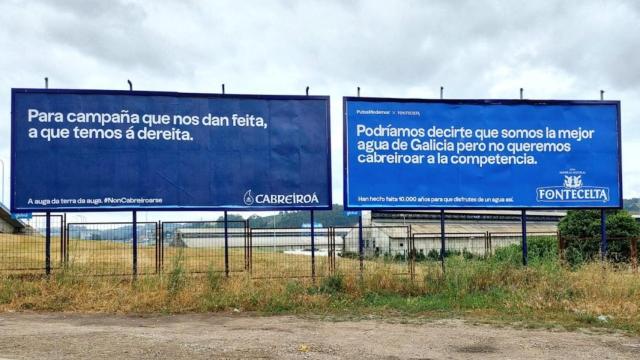 Vallas de Fontecelta y Cabreiroá en A Coruña.