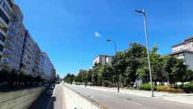 Inicio de la Avenida de Castelao, en Coia.