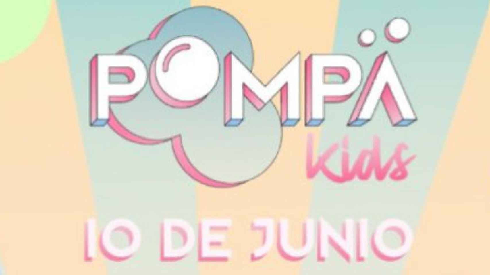 El cartel de Pompa Kids