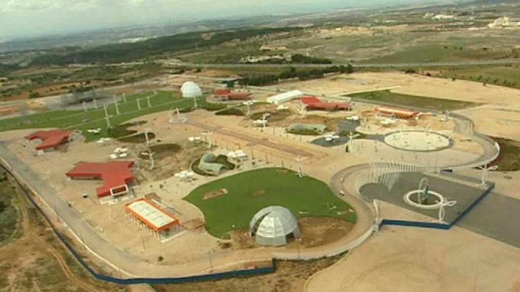 Vista aérea de la Ciudad del Rock