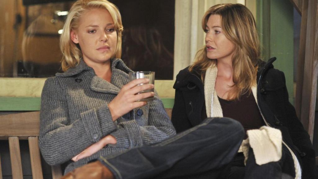 Izzie y Meredith en 'Anatomía de Grey'