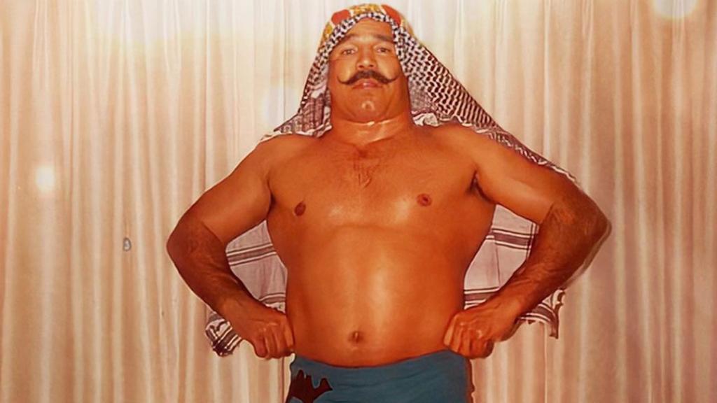 Iron Sheik durante una promoción