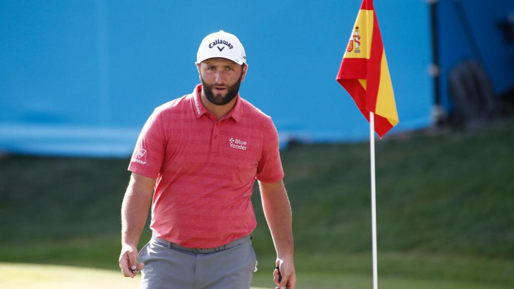 Jon Rahm, en el Acciona Open España of Golf, celebrado en Madrid, en octubre de 2021.