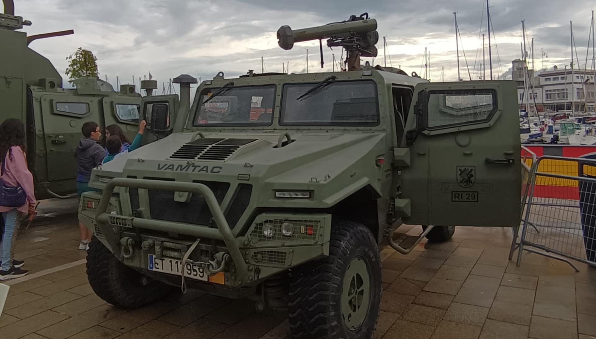 Vehículo del ejército (Foto: Quincemil)