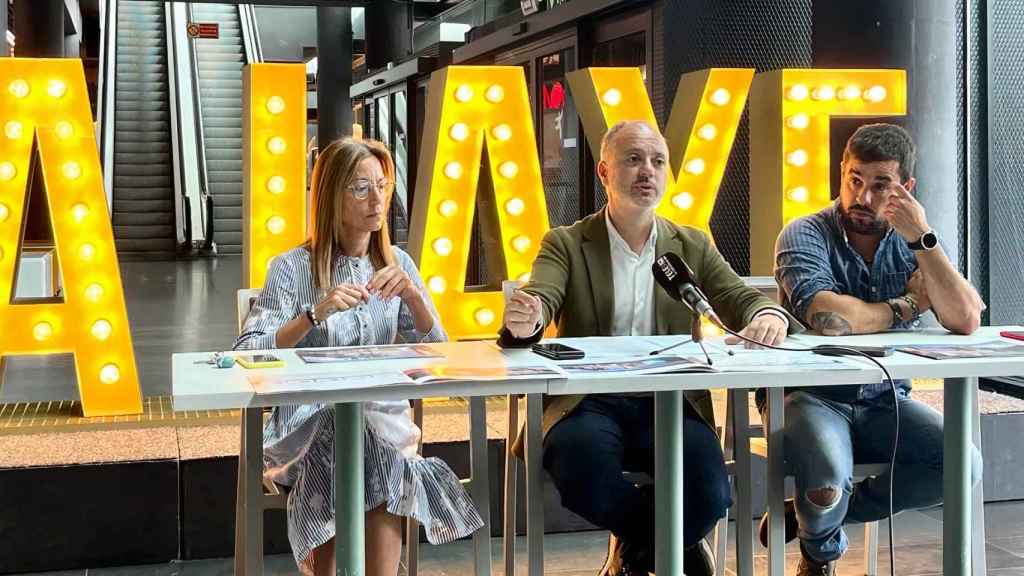 Olga Gonzálvez, David Regades y Brais Lorenzo.