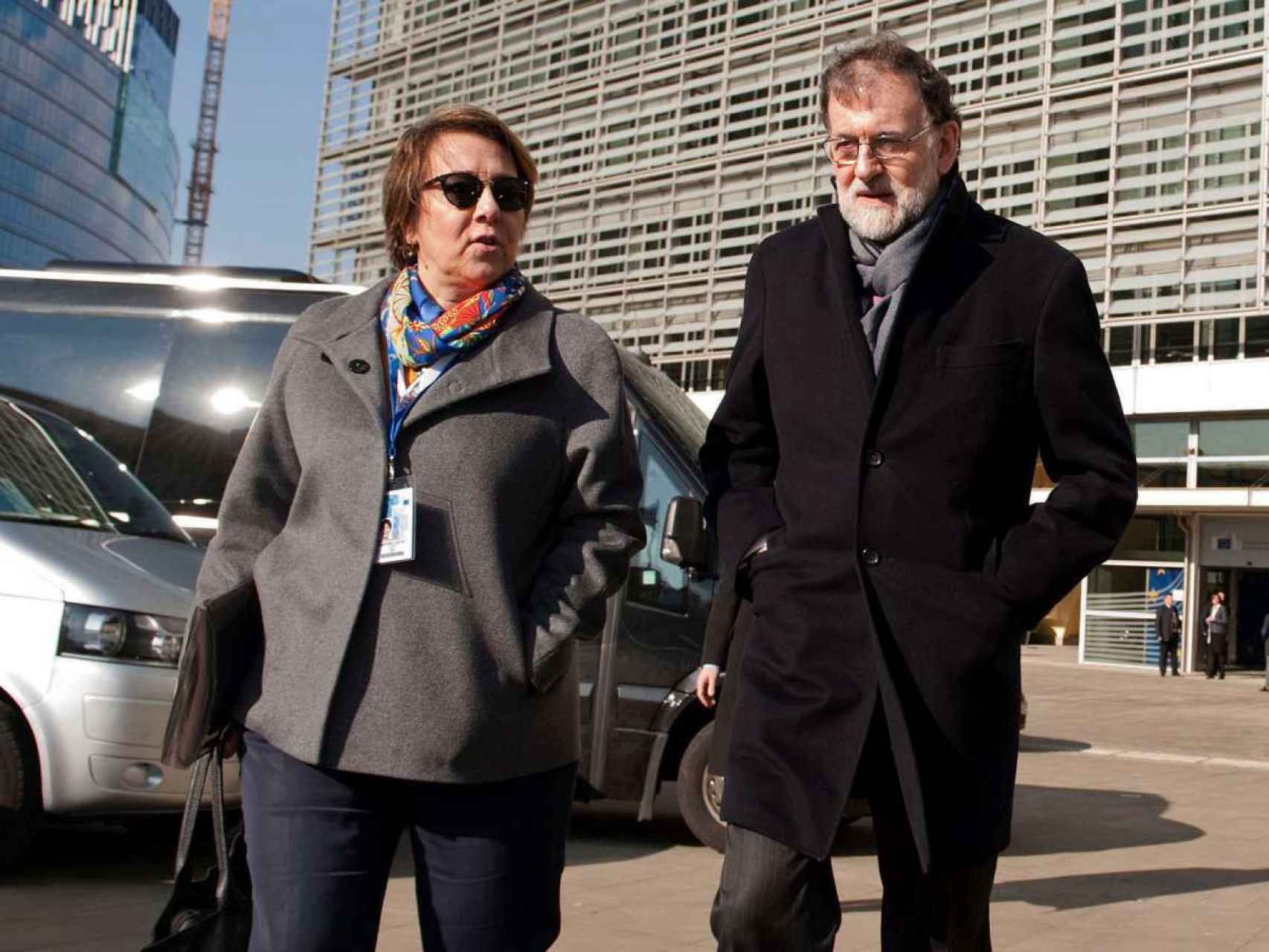 Martínez Castro y Mariano Rajoy, en una imagen de archivo.