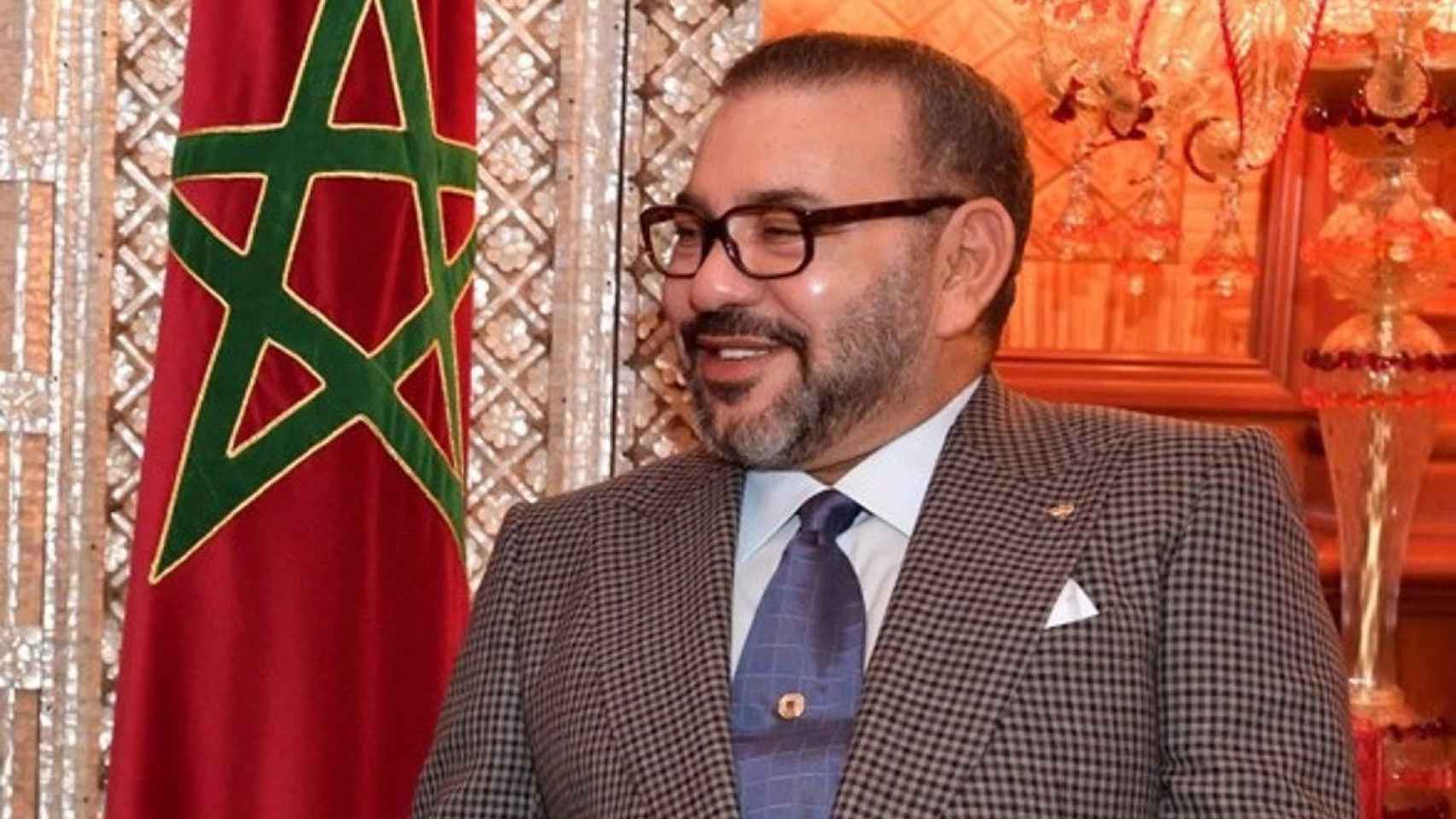 El rey de Marrueco, Mohamed VI.