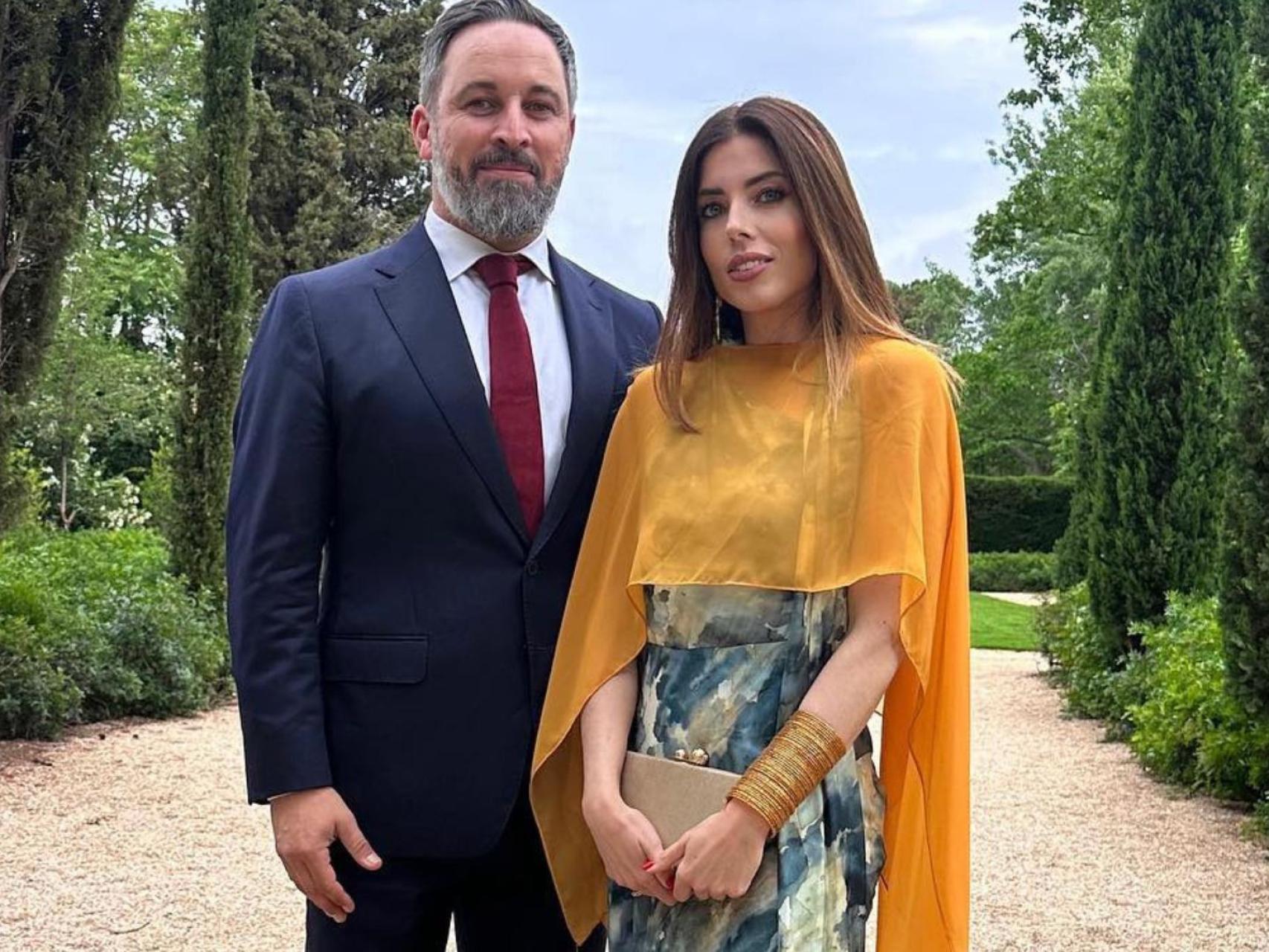 La foto inédita de la boda de Lidia Bedman y Santiago Abascal en su quinto  aniversario