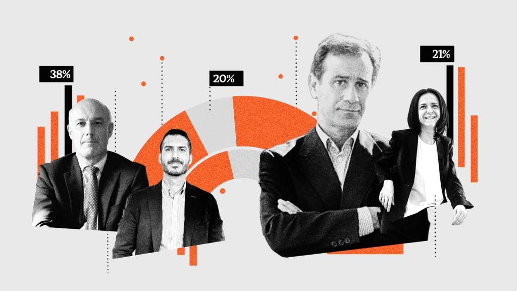 De izquierda a derecha: Narciso Michavila (GAD3), Antonio Asencio (Sigma Dos), Gonzalo Adán (SocioMétrica) y Belén Barreiro (40db)