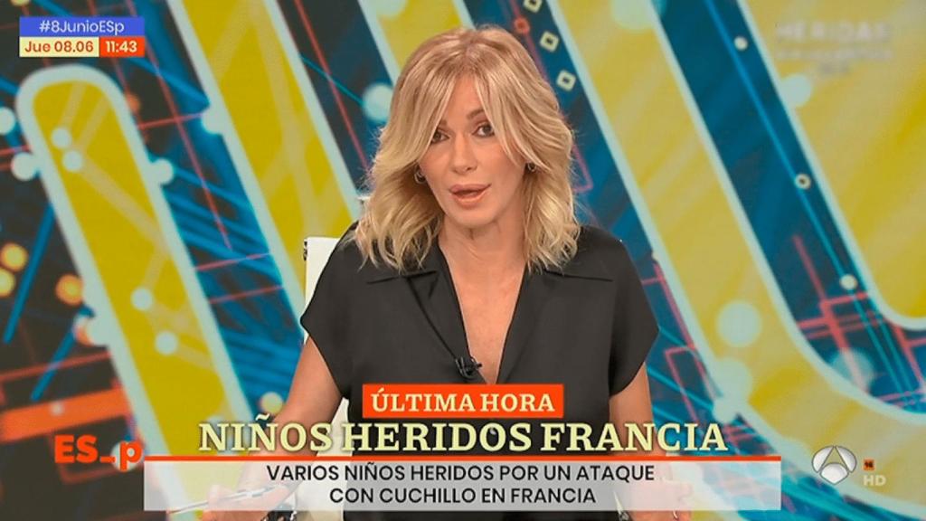 Susana Griso en su programa de Antena 3.