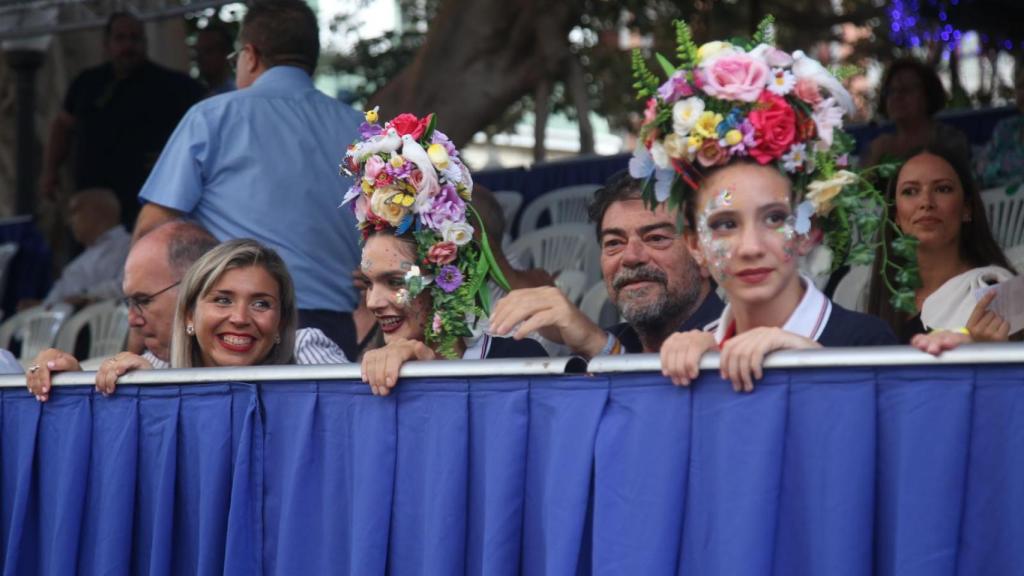 El alcalde Barcala, en un momento del acto.