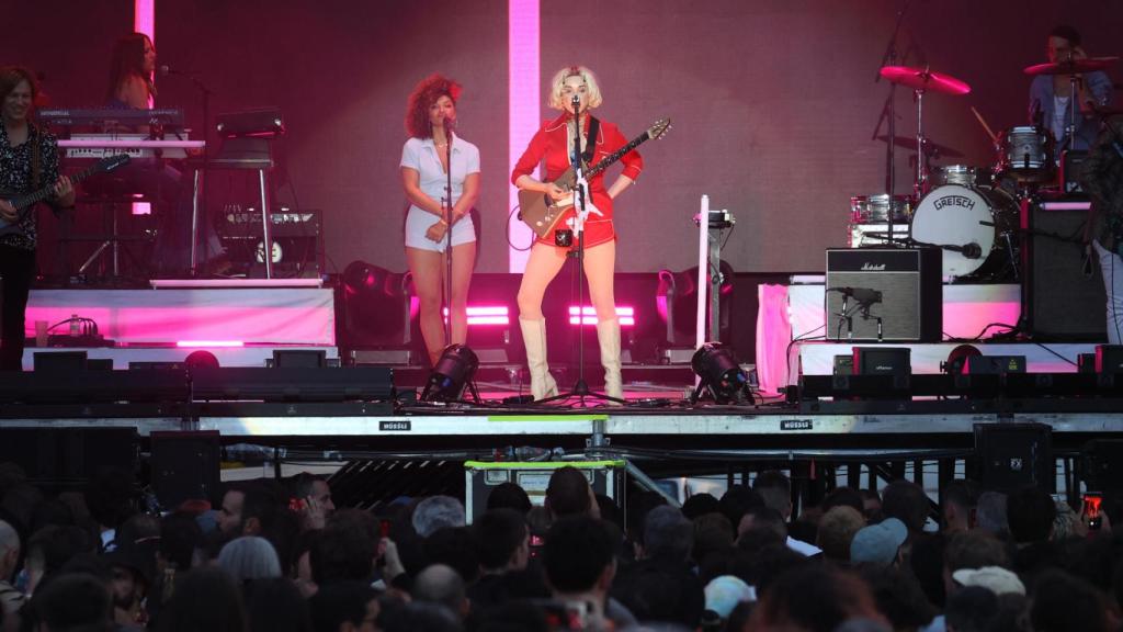 St. Vincent ayer en Madrid. Foto: EFE/ Kiko Huesca