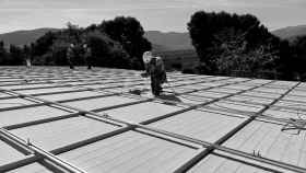 Instalación de paneles solares en Jaén.