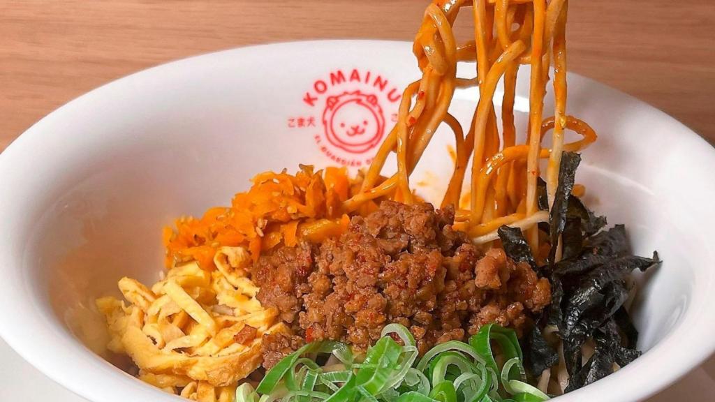 Tantanmen, un ramen frío sin caldo