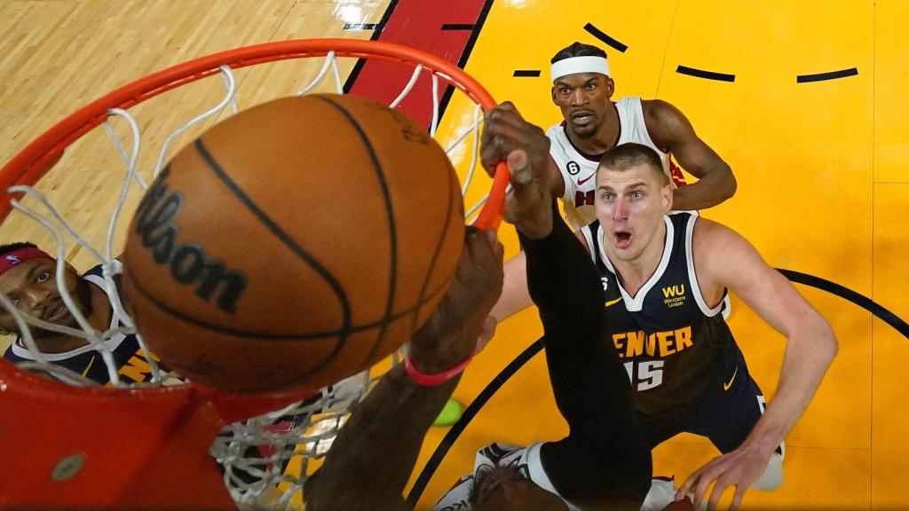 Nikola Jokic, durante la final de la NBA 2023