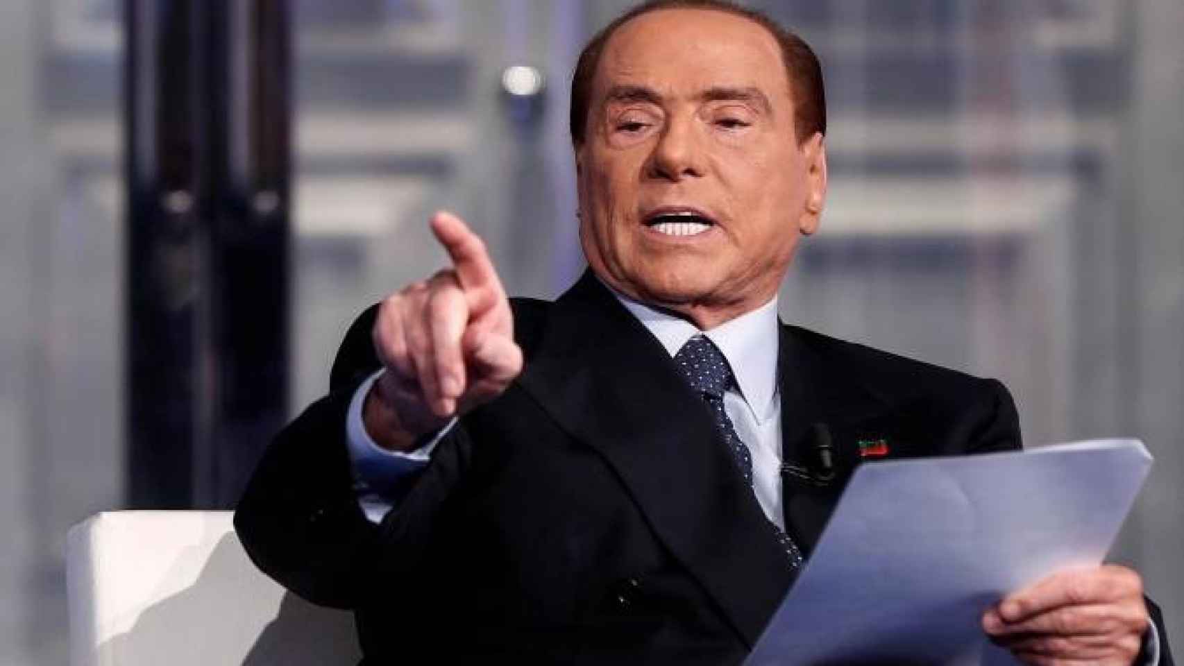 Fotografía del exprimer ministro italiano Silvio Berlusconi.