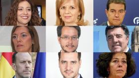Los candidatos del PP al Congreso de los Diputados en Castilla y León.