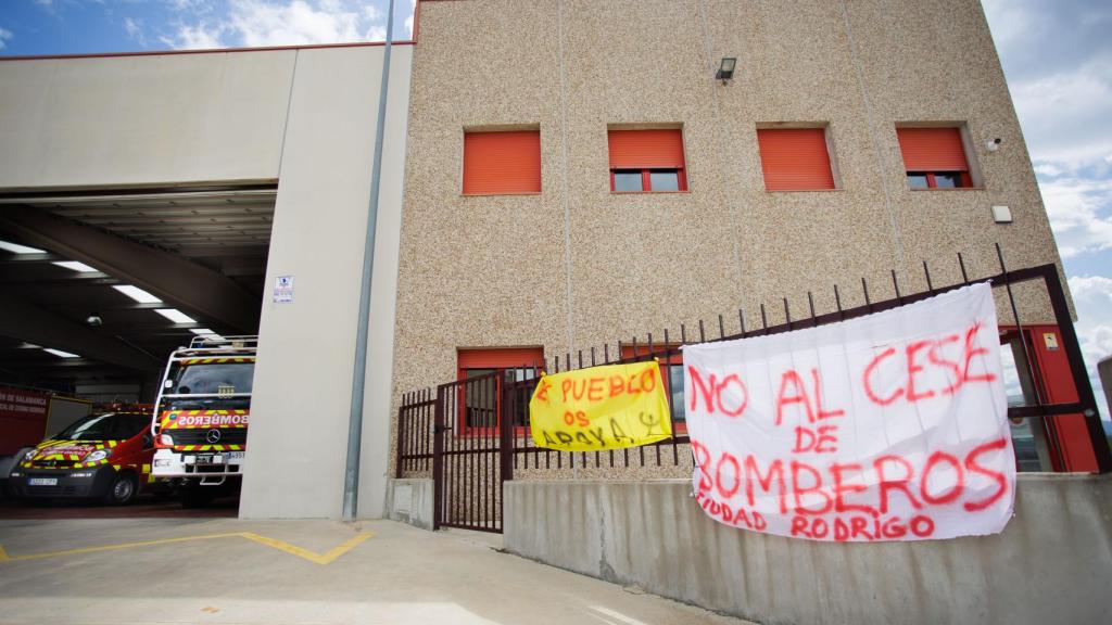 Defensa de los bomberos voluntarios de Ciudad Rodrigo