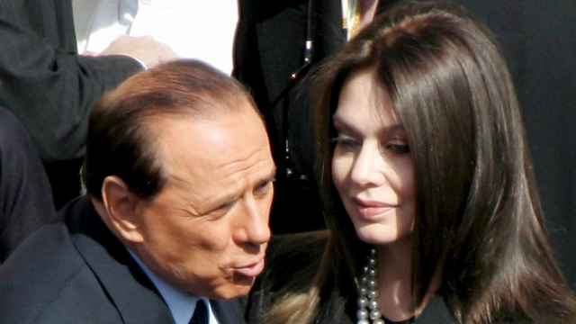 Silvio Berlusconi y Veronica Lario.