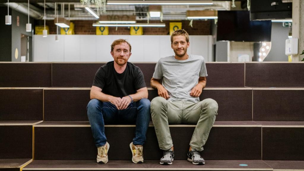 Sacha Michaud y Óscar Pierre, cofundadores de Glovo.