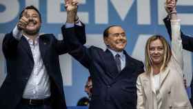Silvio Berlusconi, imágenes de su vida política.