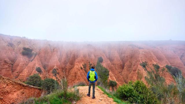 Cárcavas del Pontón de la Oliva. / Foto: Turismo Castilla-La Mancha.