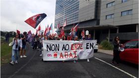 Manifestación de Abai en A Coruña el 13 de junio