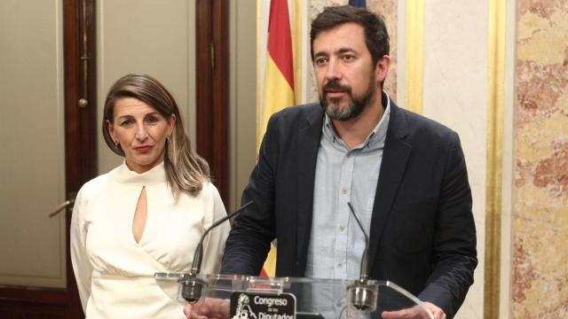 Yolanda Díaz y Gómez-Reino.