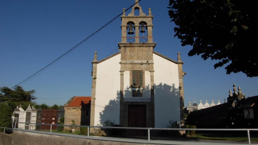 Parroquia de Anceis, en Cambre (A Coruña)