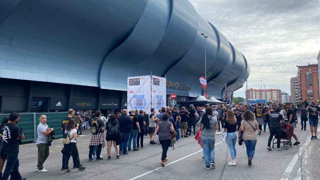 Exterior del Estadio de Balaídos.