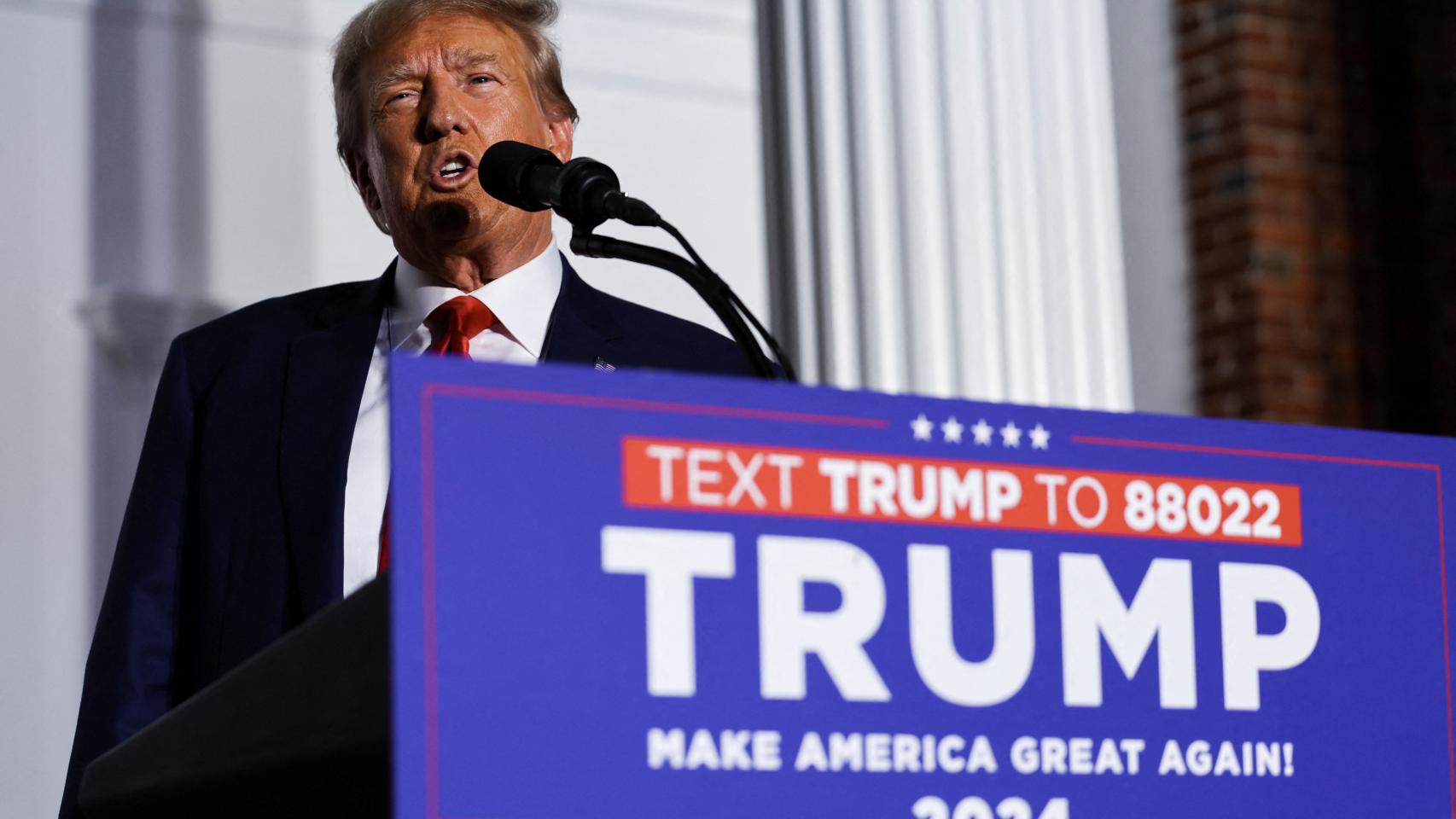 El expresidente de Estados Unidos Donald Trump en una imagen de archivo.