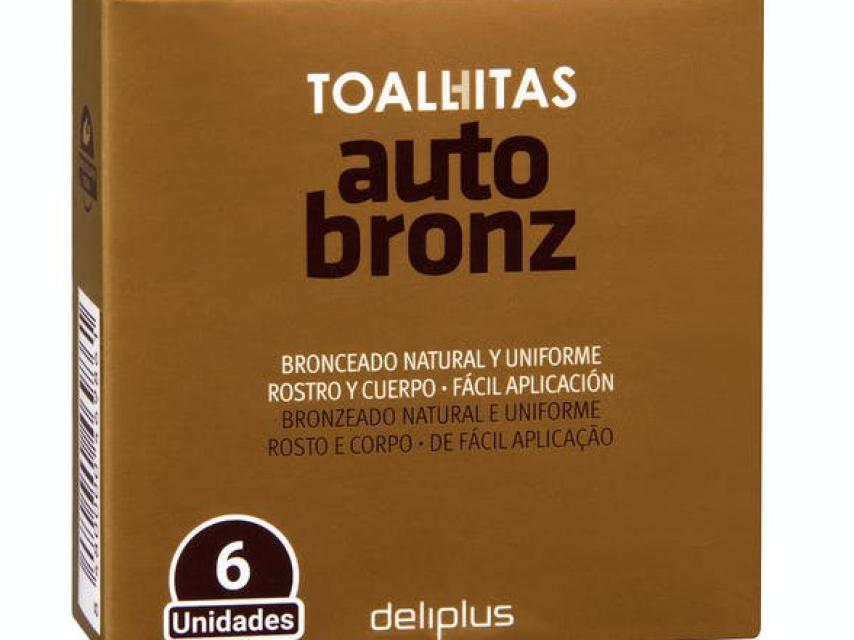 Toallitas autobronceadoras.