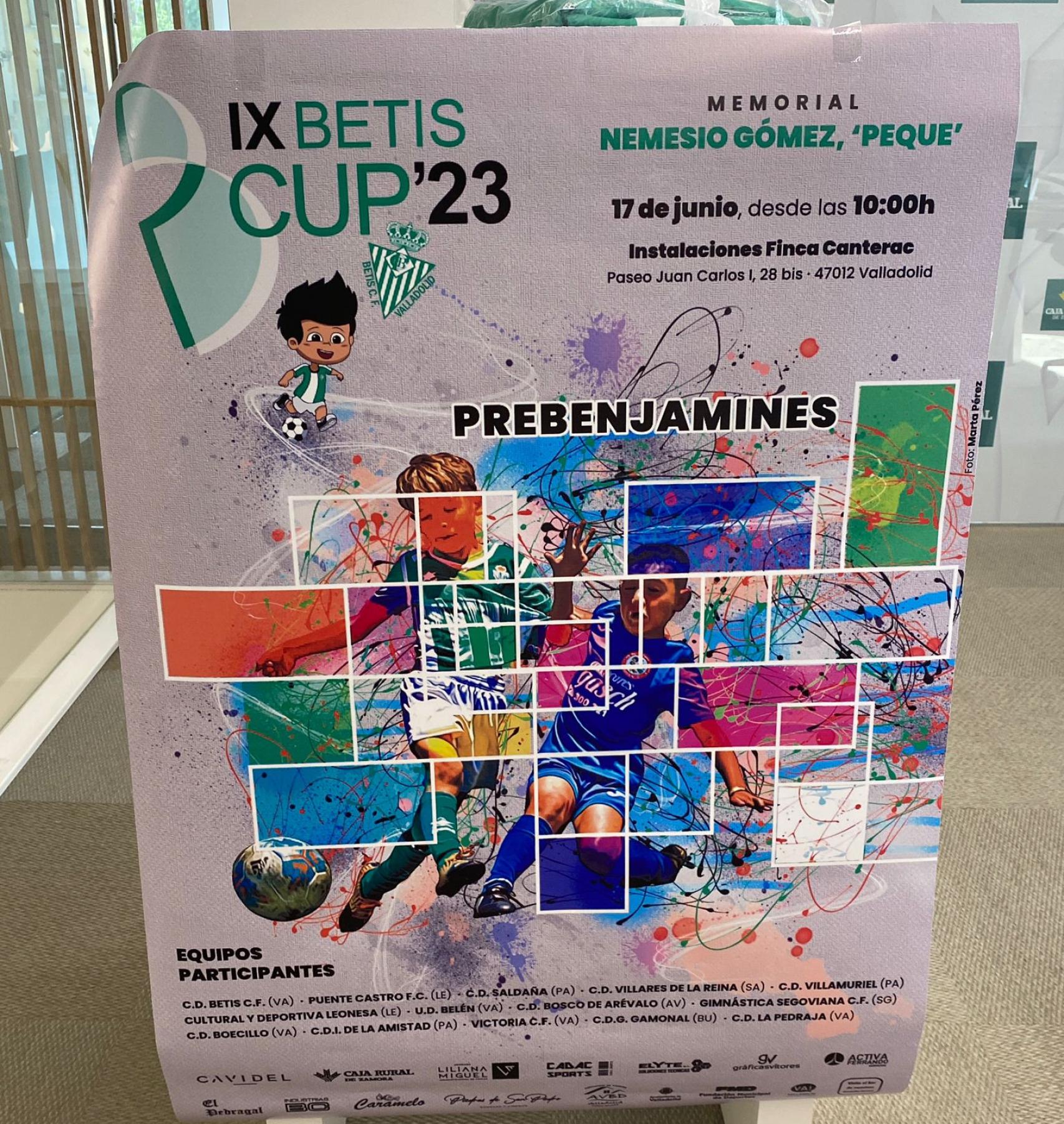 Cartel de la IX Betis Cup 2023