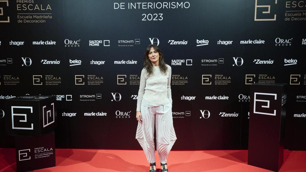 Ana Roquero en los Premios Escala de Interiorismo.