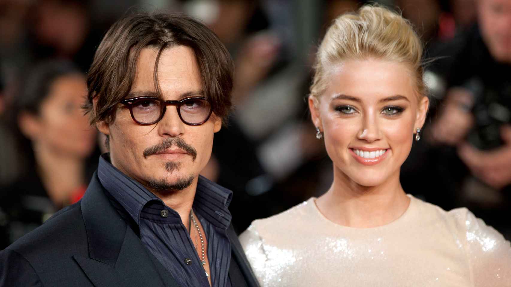 Johnny Depp y Amber Heard, en una imagen de archivo.