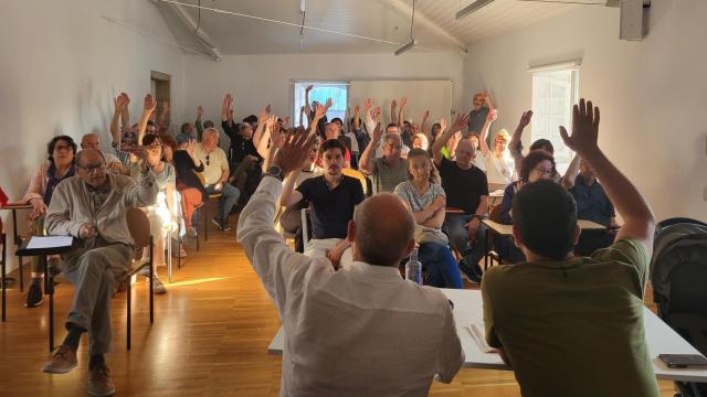 Asamblea local del BNG de A Coruña.