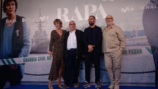 Mónica López, Pepe Coira, Fran Araújo y Javier Cámara