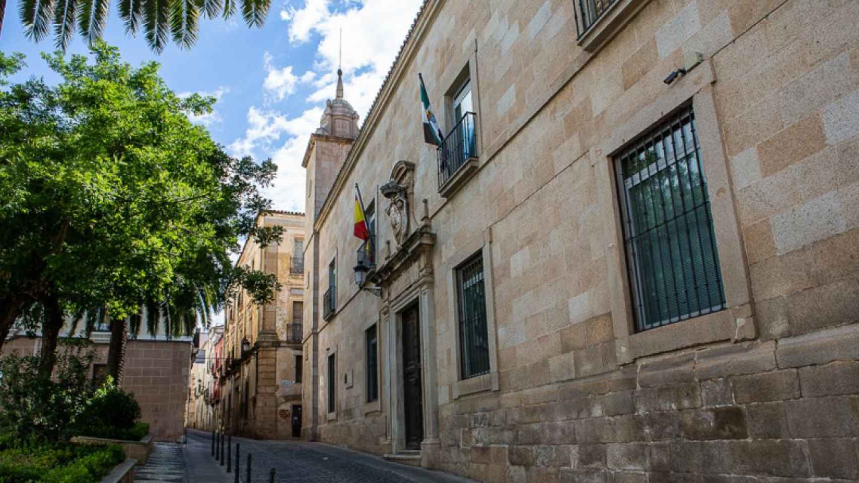 Sede de la Audiencia Provincial de Cáceres.