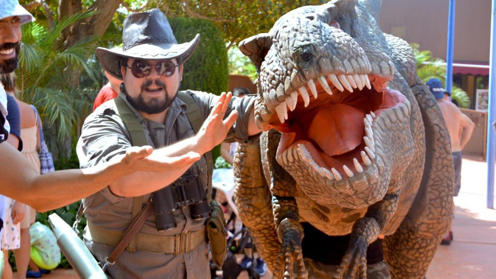 El tironasaurio será una de las estrellas de esta jornada de dinosaurios en Terra Natura Benidorm.