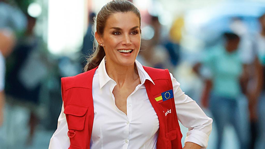 La reina Letizia en Colombia este pasado miércoles 14 de junio.