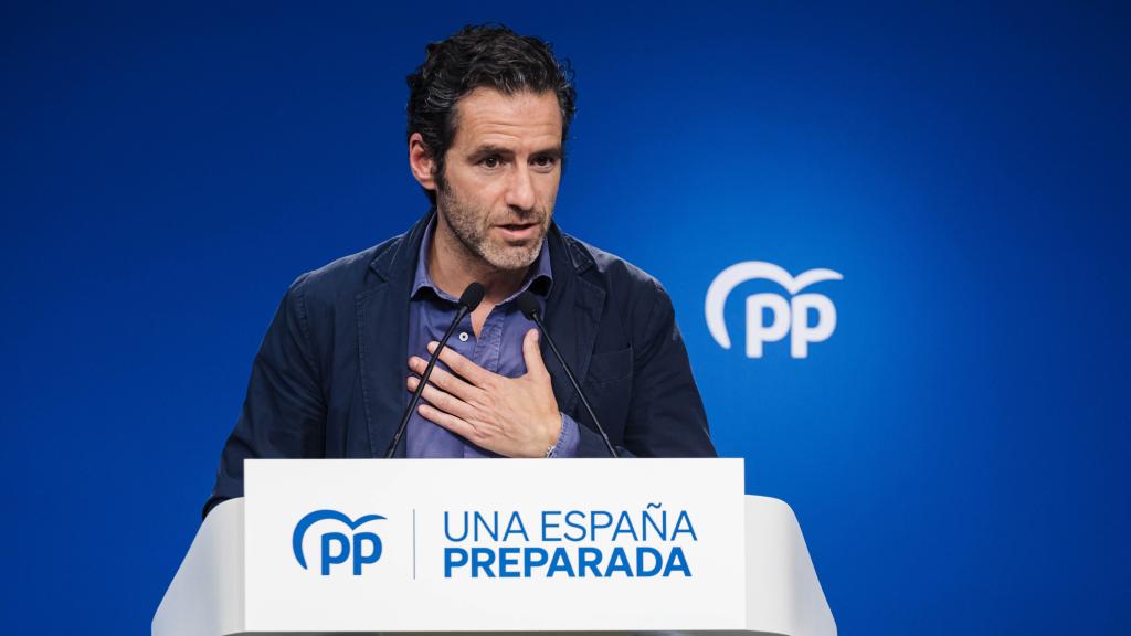 El portavoz del comité de campaña del PP, Borja Sémper.