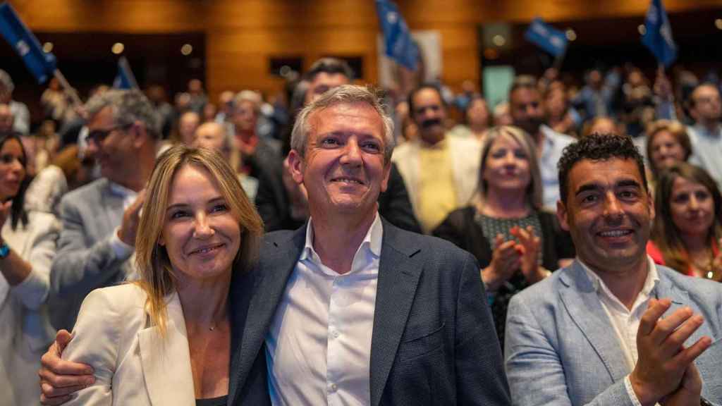 Marta Fernández-Tapias, Alfonso Rueda y Luis López.